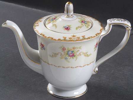 Regal (Gold Trim) Teapot & Lid