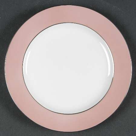 Rhapsody (No #, Pink Band) Bread & Butter Plate