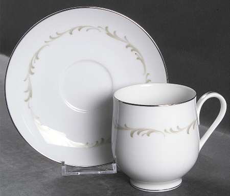 Rhapsody Flat Cup & Saucer Set