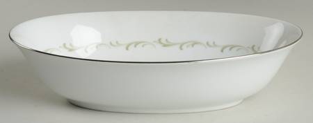 Rhapsody 10" Oval Vegetable Bowl