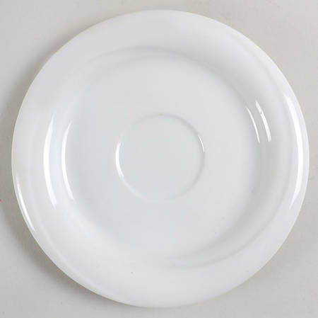 Riviera White Saucer