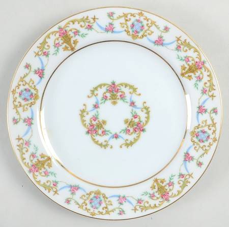 Rococo Salad Plate