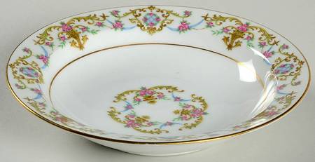 Rococo Rim Soup Bowl
