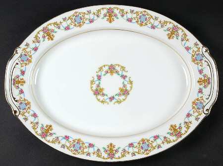 Rococo 16" Oval Serving Platter