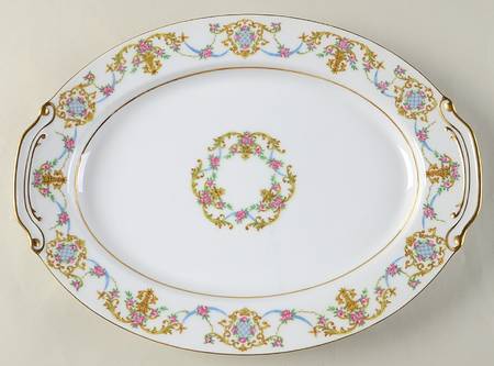 Rococo 14" Oval Serving Platter