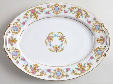 Rococo 12" Oval Serving Platter