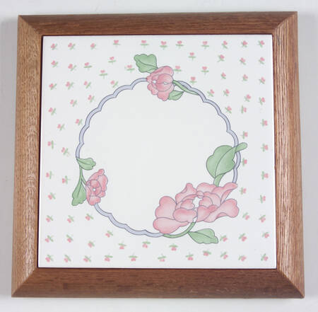 Rose Chintz Trivet