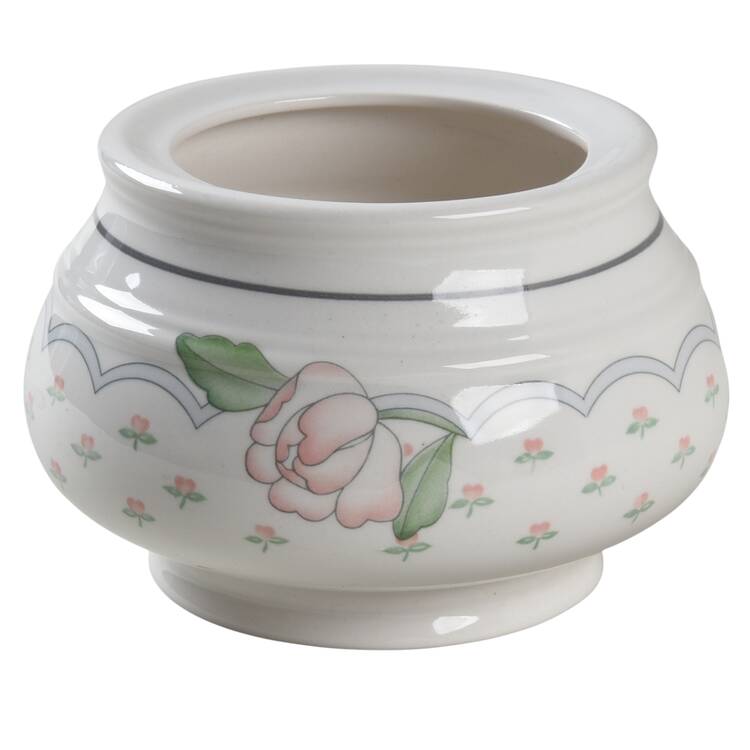 Rose Chintz Lid for Sugar Bowl