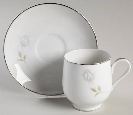 Rosalie Flat Cup & Saucer Set