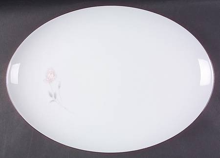 Rosanne 16" Oval Serving Platter by Sango