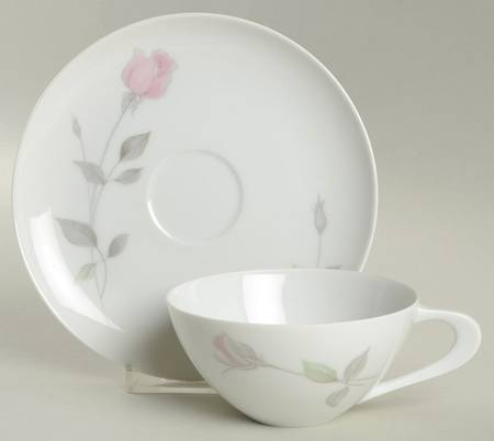 Rosanne Flat Cup & Saucer Set