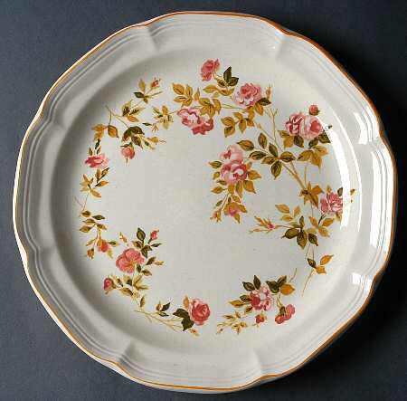 Rosebuds 11" Chop Plate (Round Platter)