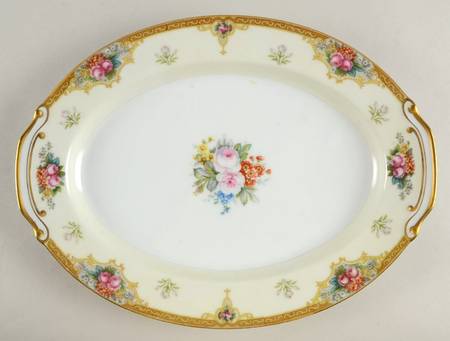 Roselane 14" Oval Serving Platter