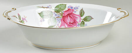 Roselinda 11" Oval Vegetable Bowl