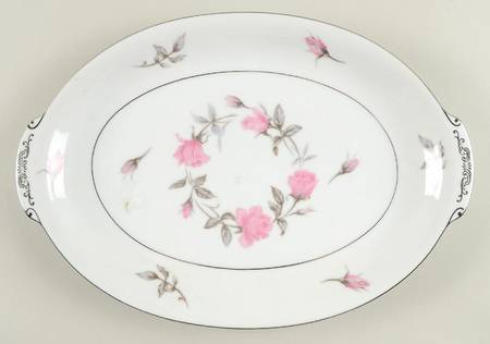 Rosetta 12" Oval Serving Platter by Sango