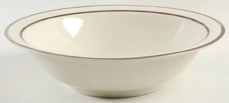 Sahara Brown Rim Soup Bowl