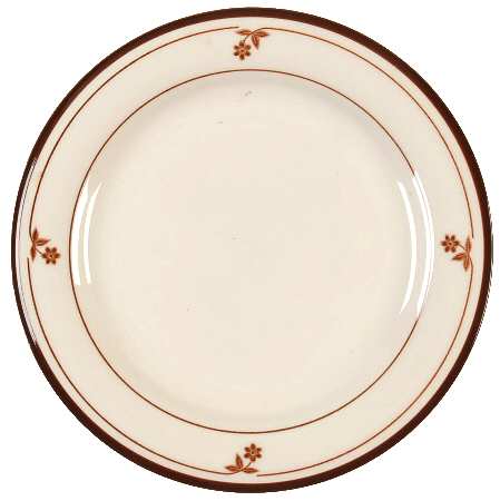 Sahara Brown Salad Plate