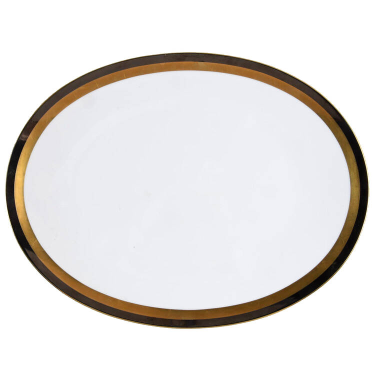SAN17 15" Oval Serving Platter