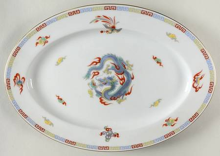 SAN18 14" Oval Serving Platter