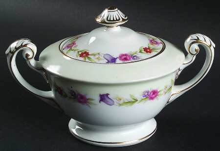 SAN9 Sugar Bowl & Lid