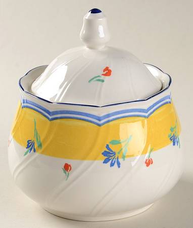 Scala Sugar Bowl & Lid