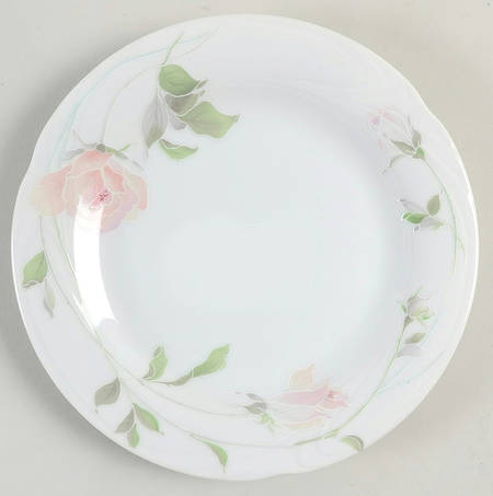 Sculpture Rose Salad Plate
