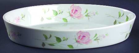 Sculpture Rose 11" Oval Baker