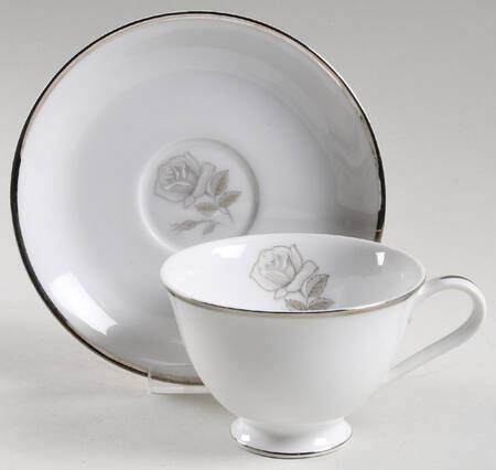 Serenity Footed Cup & Saucer Set