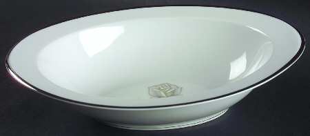 Serenity 11" Oval Vegetable Bowl