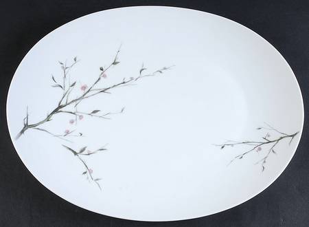 Serenade 16" Oval Serving Platter
