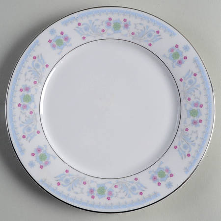 Serenade Light Blue Salad Plate