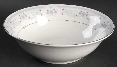 Serenade Light Blue 8" Round Vegetable Bowl