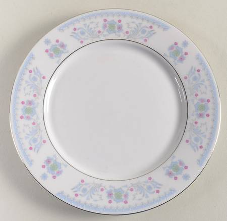 Serenade Light Blue Bread & Butter Plate