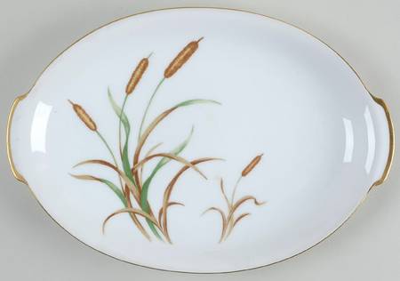 September Song 12" Oval Serving Platter