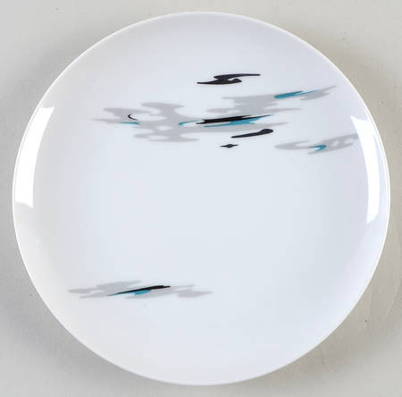 Silver Cloud (No Trim) Salad Plate