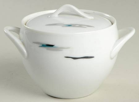 Silver Cloud (No Trim) Sugar Bowl & Lid