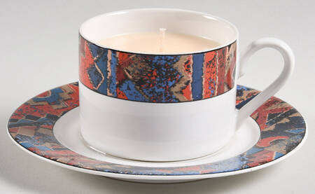 Sierra Scented Cup & Saucer Candle-Lavender  HC