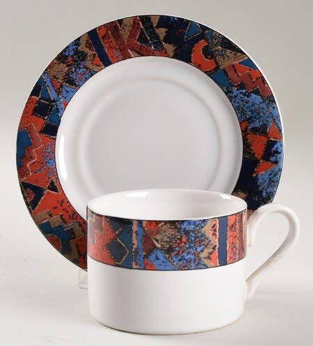 Sierra Flat Cup & Saucer Set