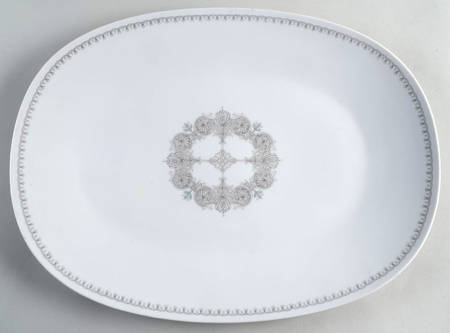 Silhouette 16" Oval Serving Platter