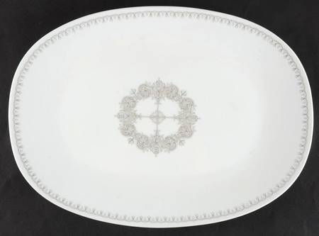 Silhouette 12" Oval Serving Platter
