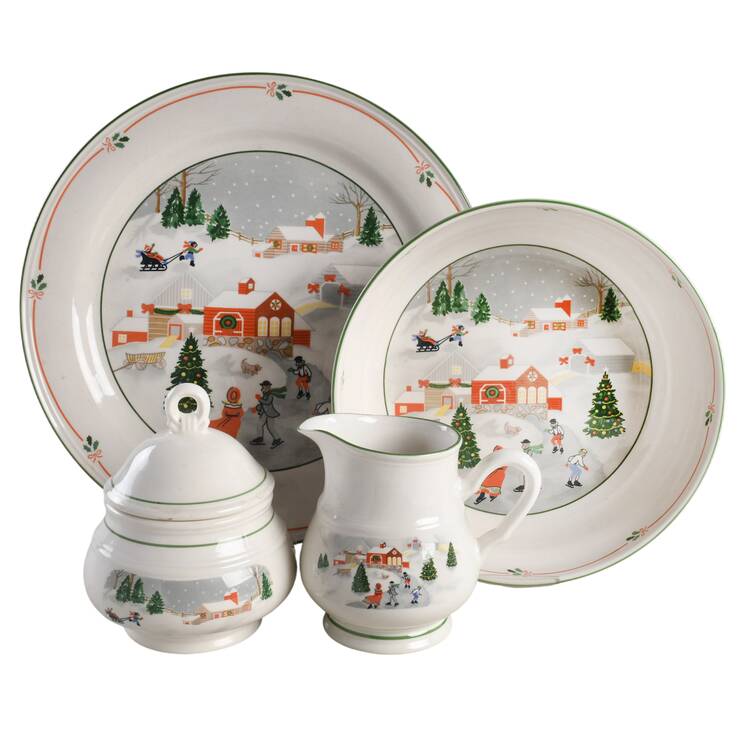 Silent Night 5 Piece Hostess Set