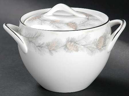 Sierra Pines (#6608) Sugar Bowl & Lid