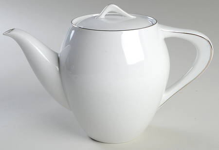 Silver Snow Teapot & Lid