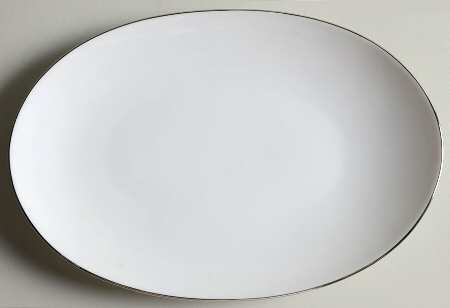 Silver Snow Relish/Gravy Underplate