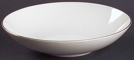 Silver Snow Coupe Soup Bowl