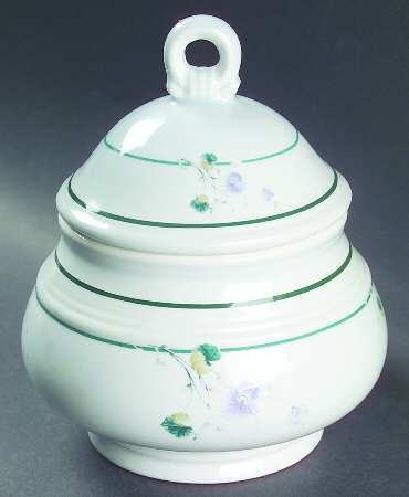 Sky Line Sugar Bowl & Lid