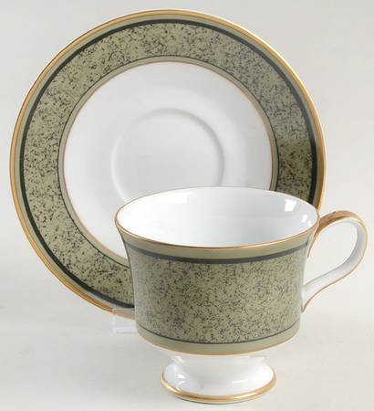 Sovereign Footed Cup & Saucer Set