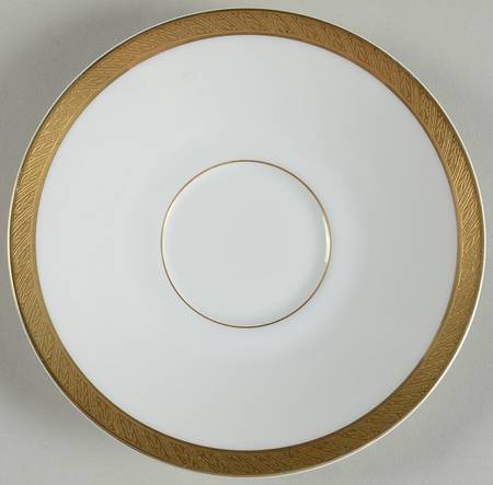 Spun Gold Saucer