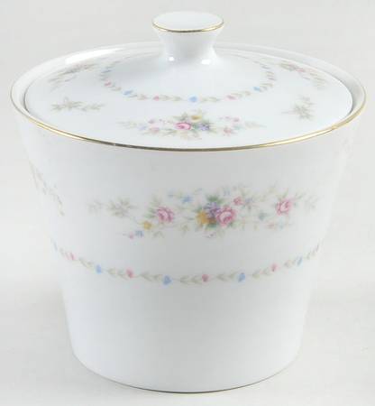 Spring Garden Sugar Bowl & Lid