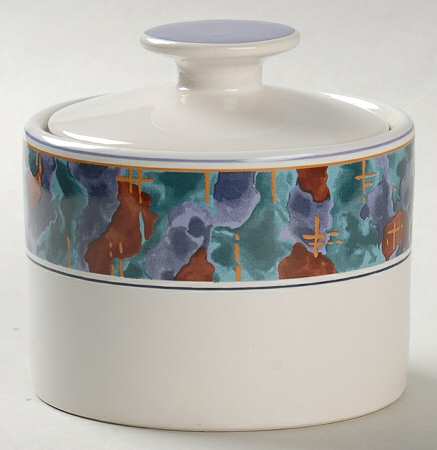 Spring Jewel Sugar Bowl & Lid